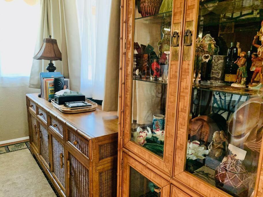 Hau'Oli Place Tiki Cottage In Volcano Εξωτερικό φωτογραφία